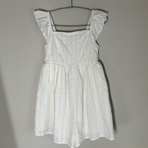 American Eagle Outfitters Pants - American Eagle Flutter Sleeve linen romper